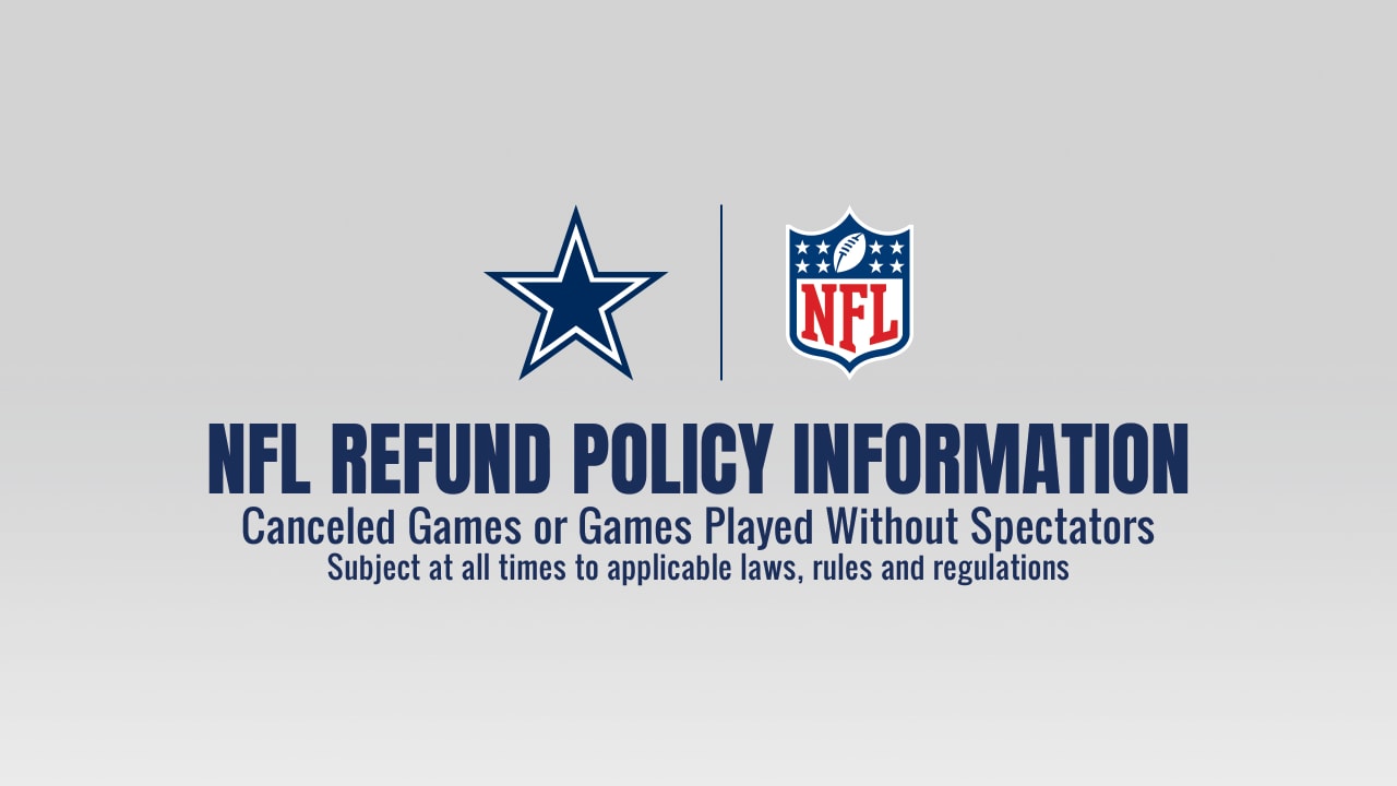 NFL Refund Policy Information