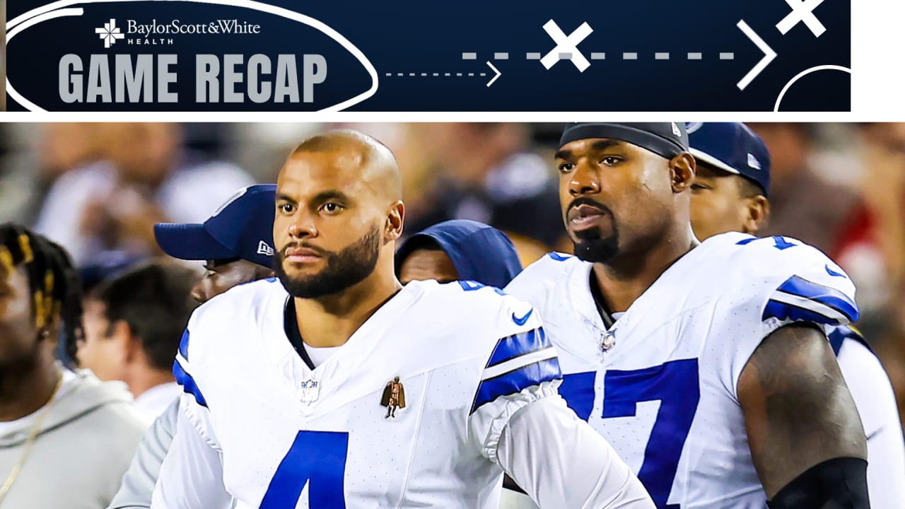 Game Recap Cowboys humbled, 4210, by 49ers
