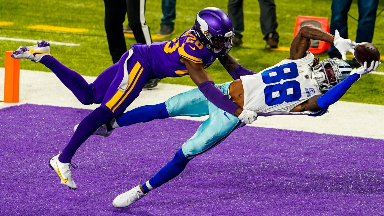 Cowboys' CeeDee Lamb is latest big-play receiver for Vikings to corral