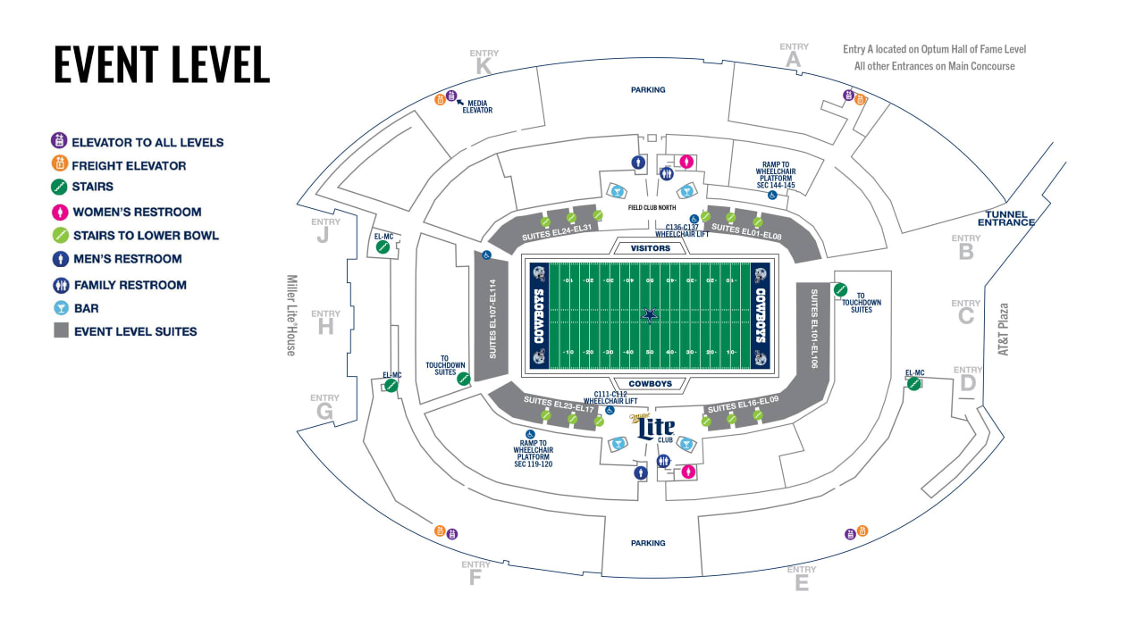 Game Day Timeline - Stadium Maps