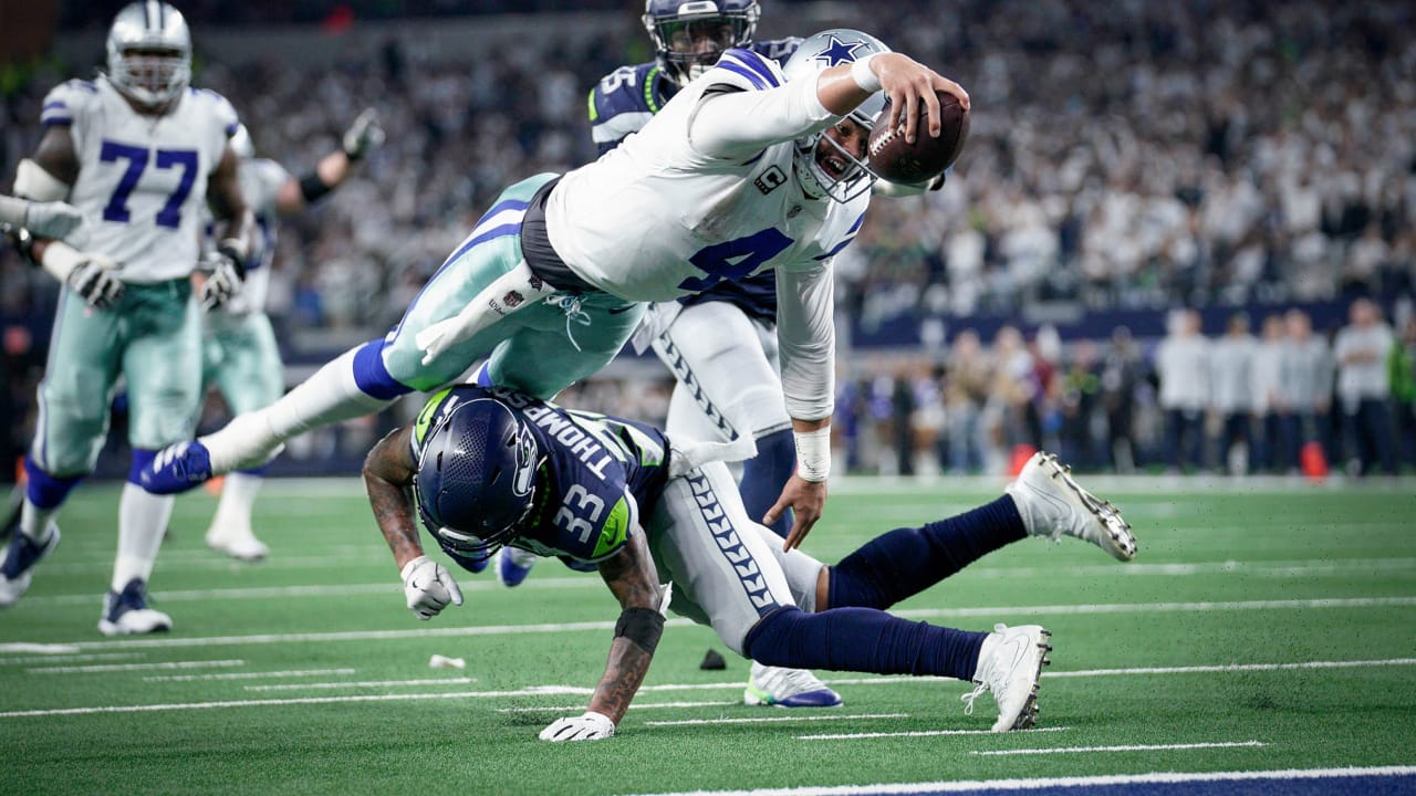 Cowboys vs. Seahawks Wild Card playoff game: Dak & Zeke's two TD's seal 1st  playoff win 24-22 over Seahawks - Blogging The Boys