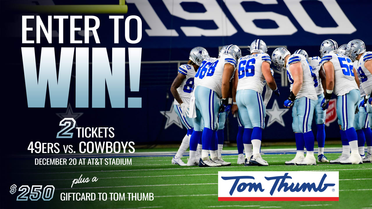 Tom Thumb on X: It's #gameday Cowboys fans! Wear your @dallascowboys  jersey today while you shop to save 10% off your groceries. #gocowboys 