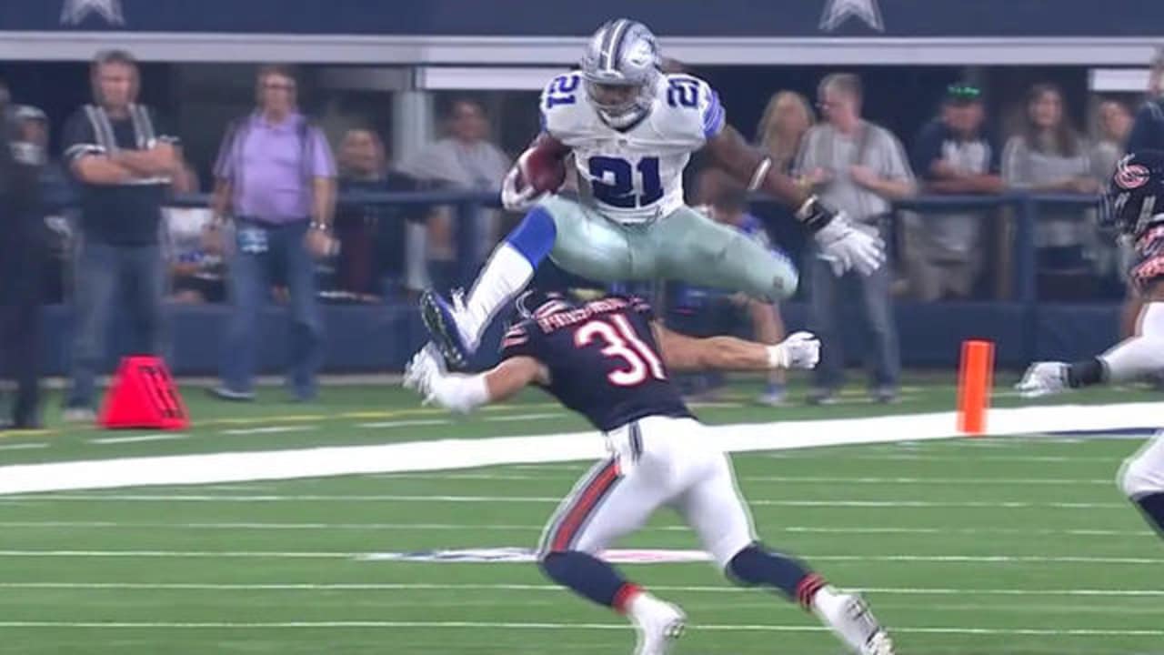 Ezekiel Elliott's Huge Hurdle Sets Up a TD Pass from Dak to Dez!, Ravens  vs. Cowboys