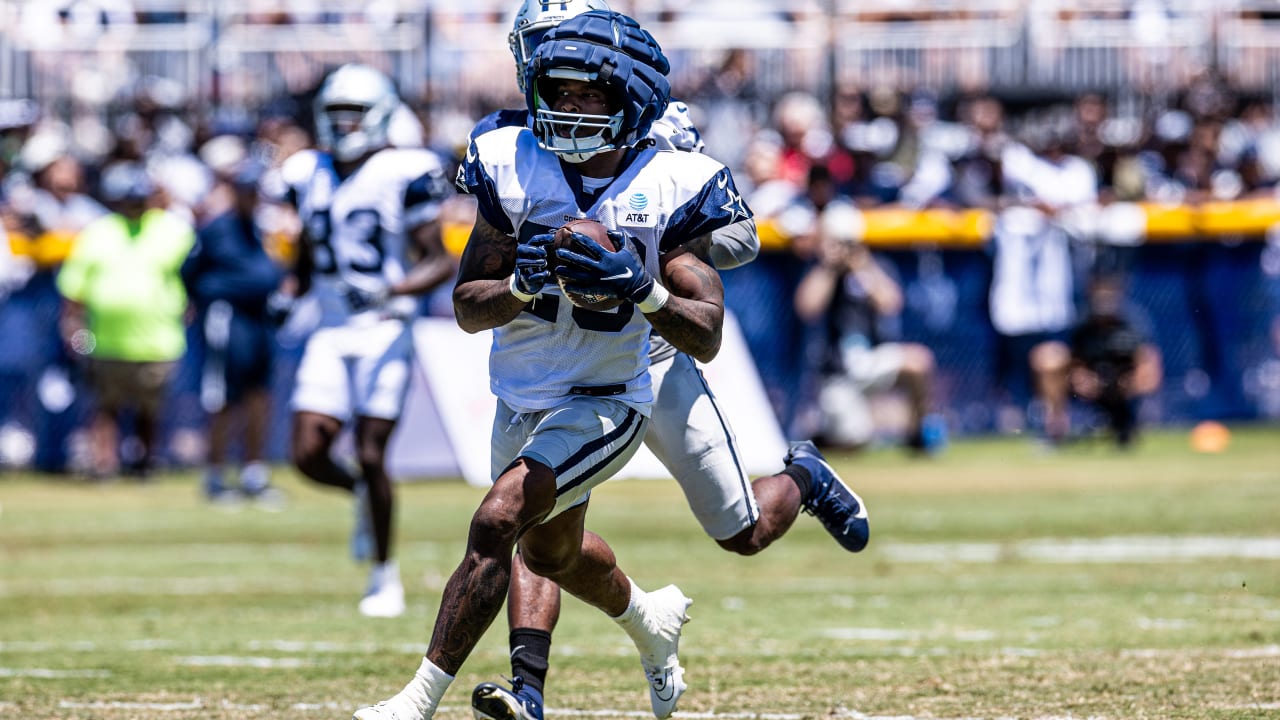 Cowboys' Rico Dowdle making strides toward earning RB2 role