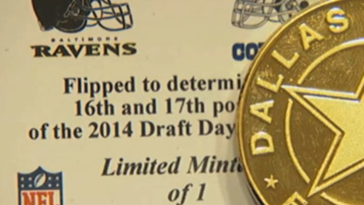 Cowboys Win Coin Flip With Ravens; Will Pick No. 16, image size:1280x720