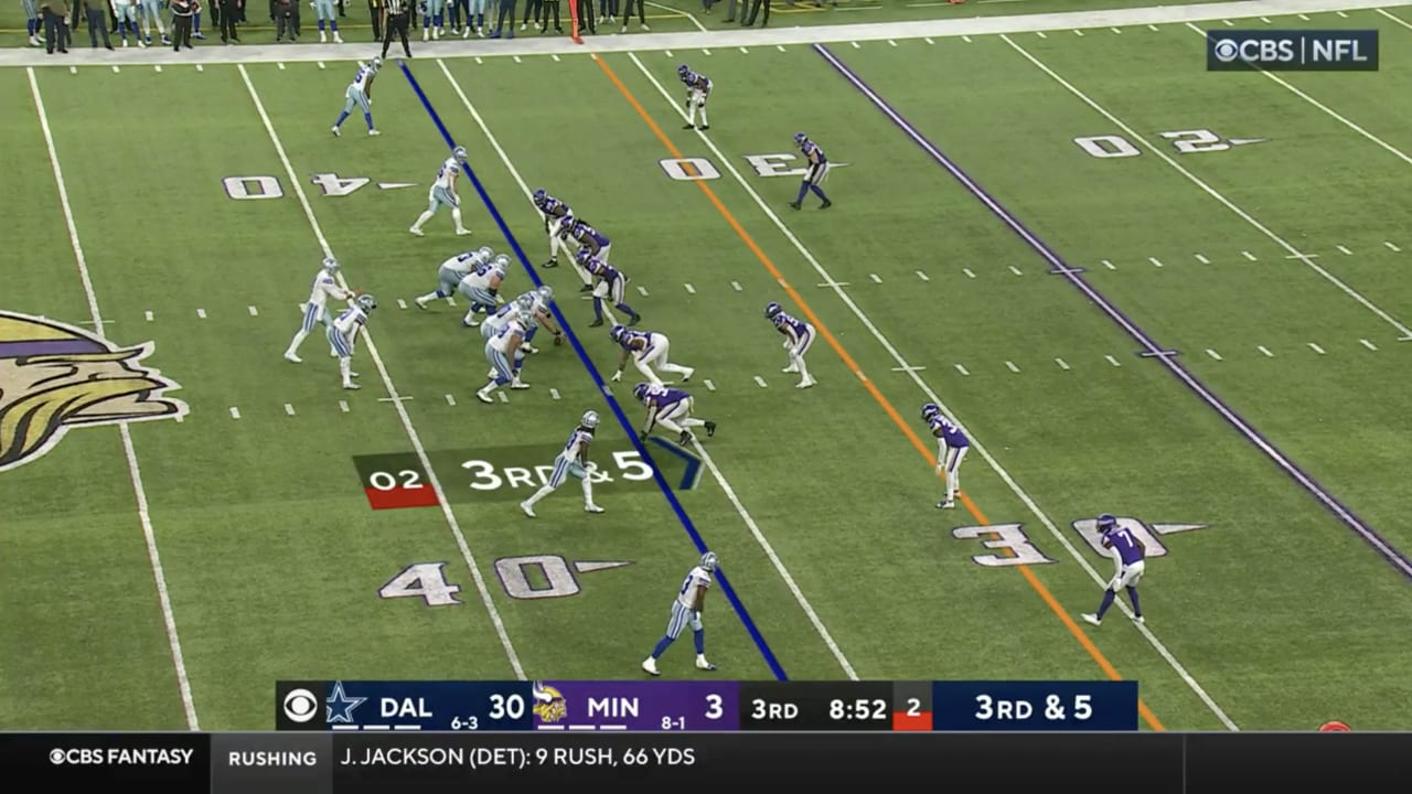 Noah Brown's Hitch&Go Burns MIN for 35yards