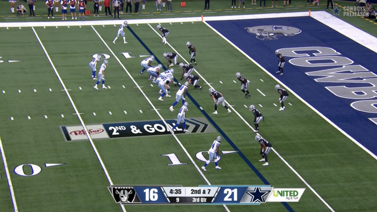 Dallas Cowboys WATCH: Rookie Hunter Luekpe Gets TD - And The Ball