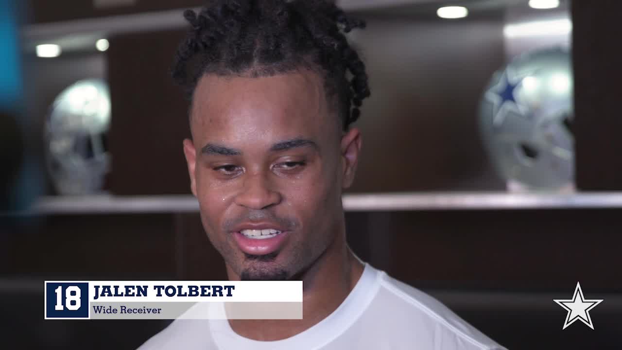 Jalen Tolbert has perfect response to disappointing game - A to Z