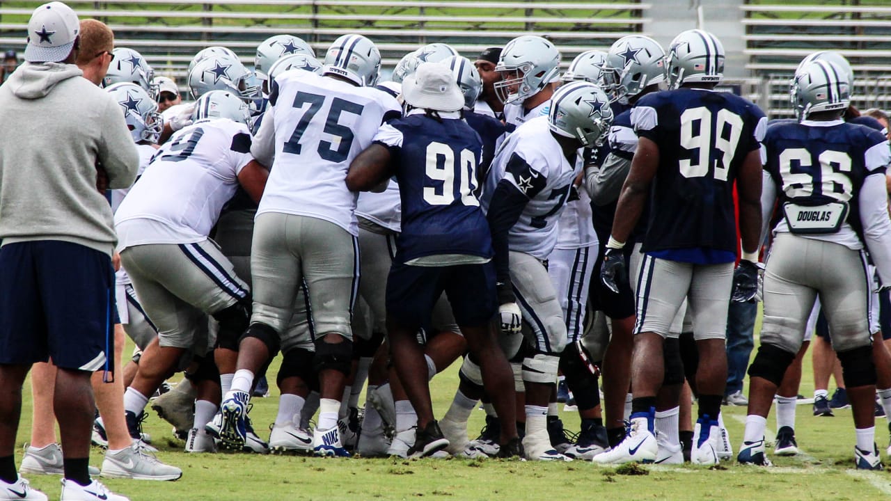 Brawl Breaks Out At Dallas Cowboys Training Camp After Defensive