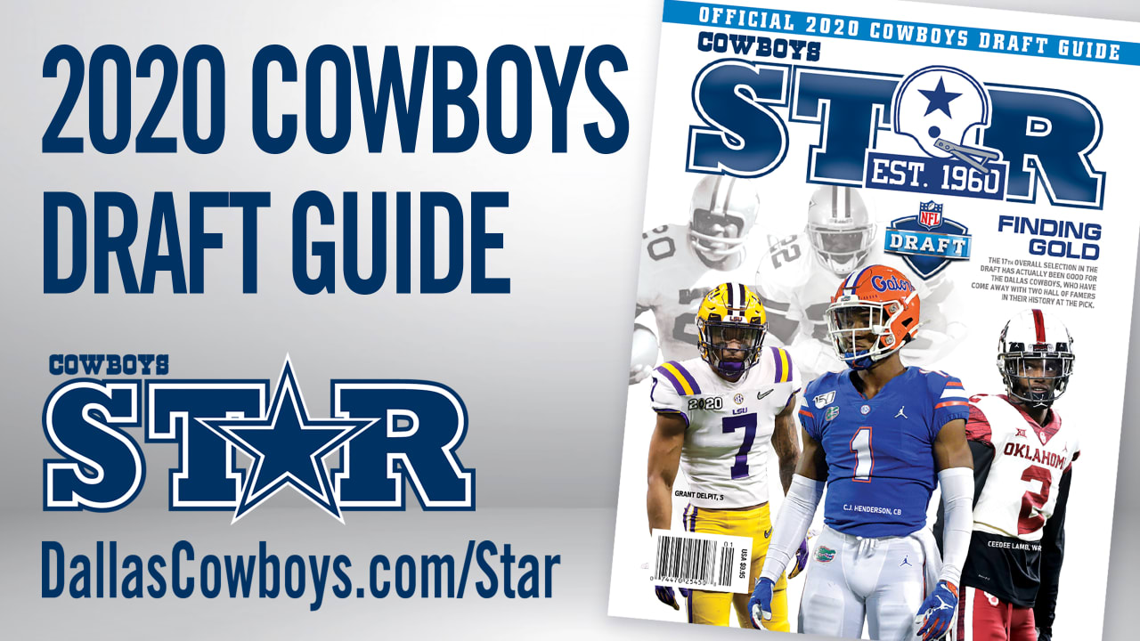 Dallas Cowboys Star Magazine Official 2023 Nfl Draft Guide Shirt