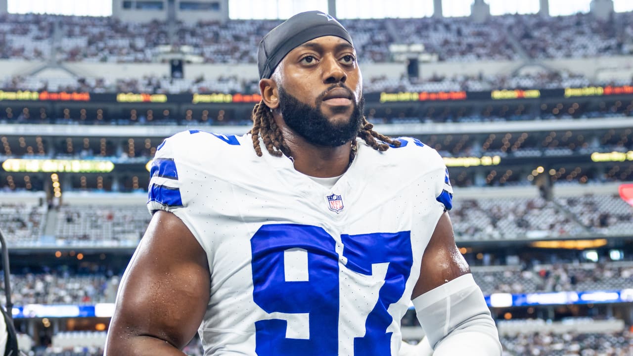 Dallas Cowboys defensive tackle Osa Odighizuwa (97) is seen after