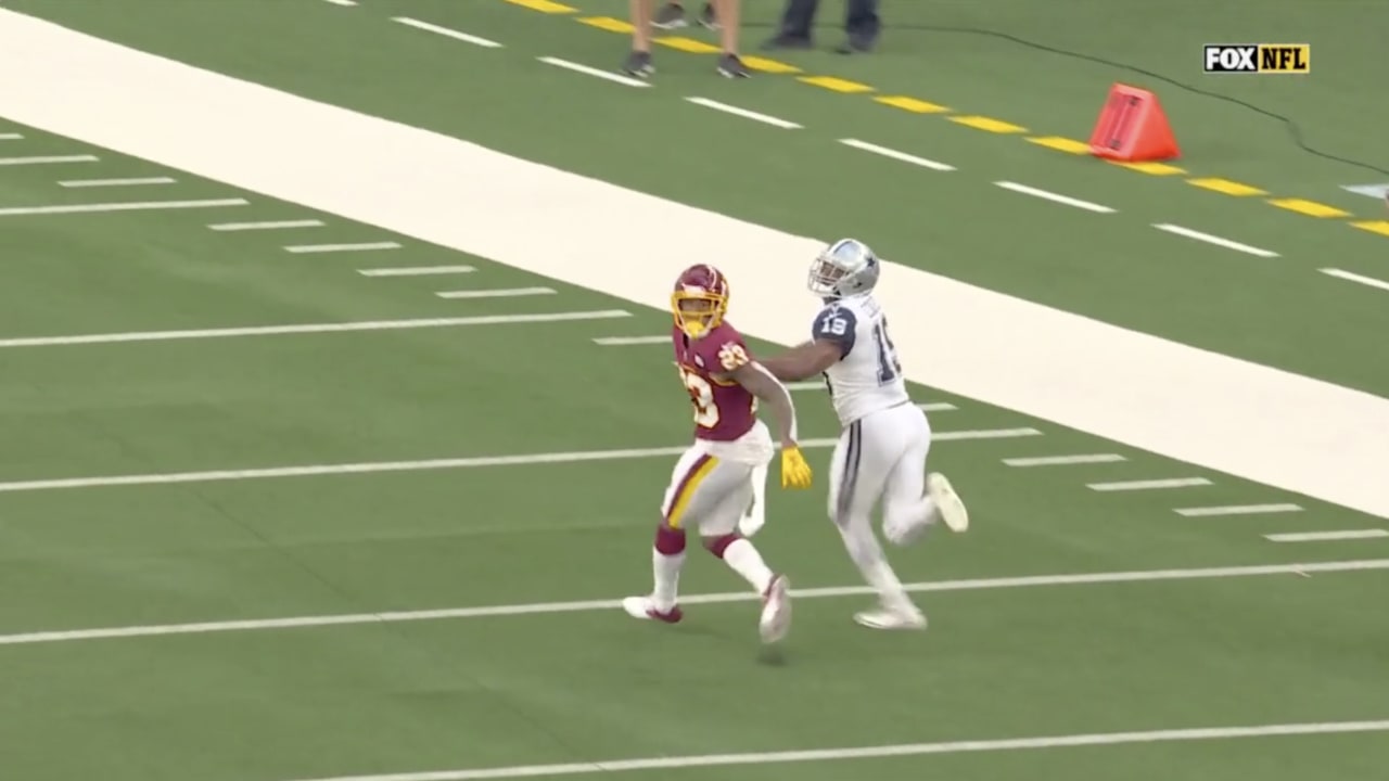 Check out Amari Cooper's 75-yard touchdown catch for Dallas Cowboys 