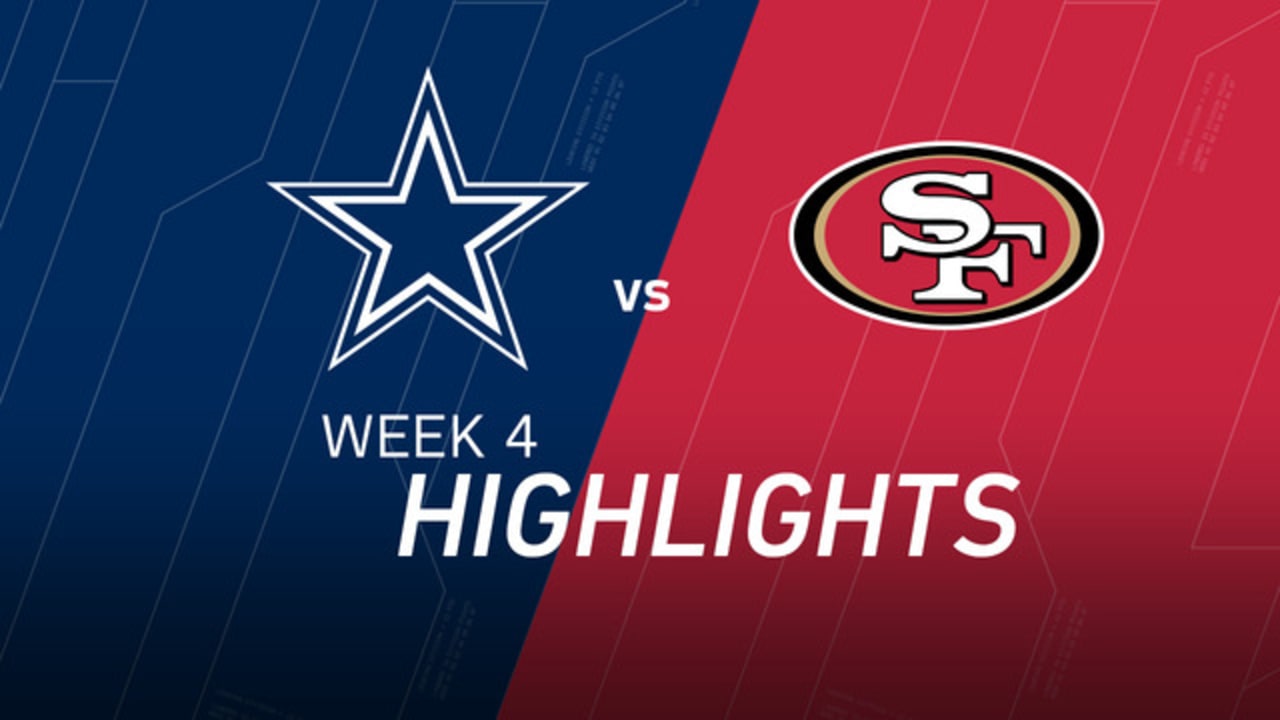 HIGHLIGHTS Cowboys vs. 49ers