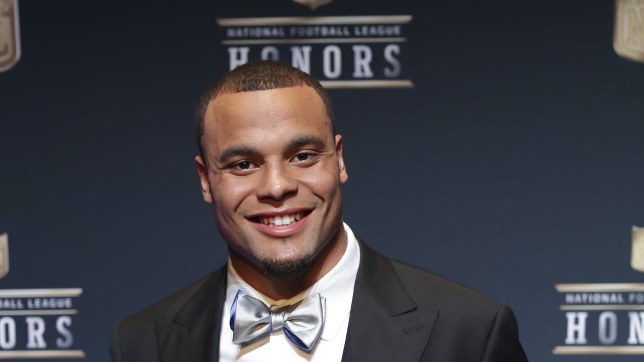 At NFL Honors, Prescott Takes Last Look Back At Promising Rookie Year