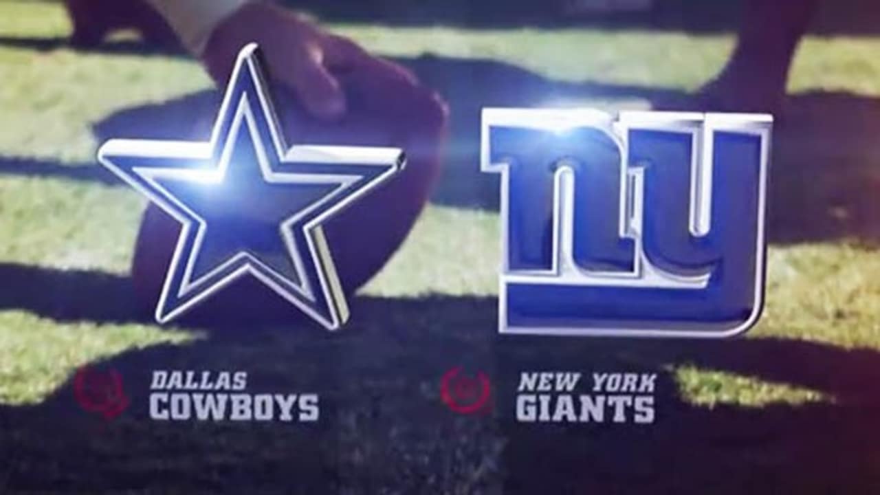 Cowboys vs. Giants Highlights