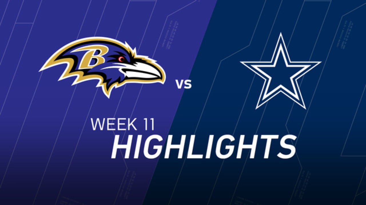 HIGHLIGHTS Ravens vs. Cowboys