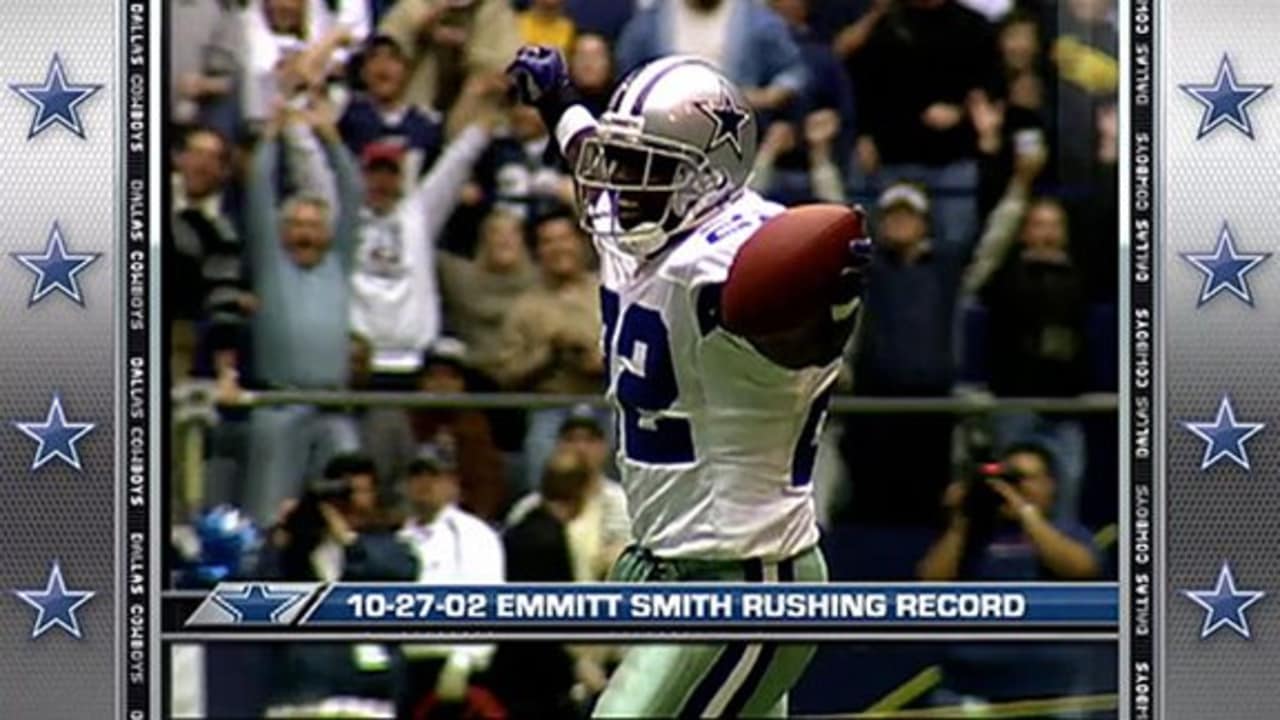 Memorable Moments Emmitt Rushing Record