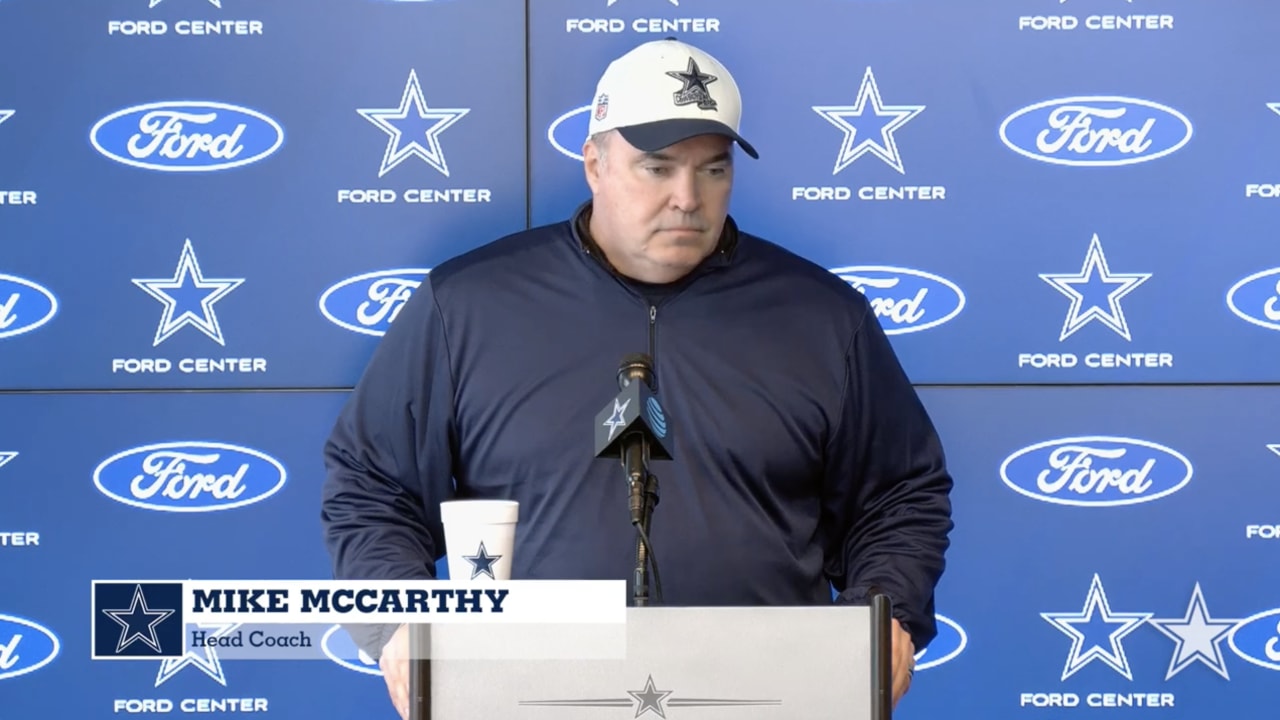 Mike McCarthy Preparing for Cooper to Start