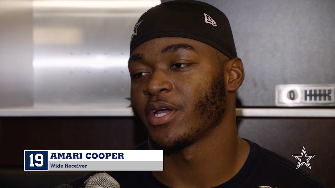 Locker Room: Amari Cooper On 1st Practice With Prescott