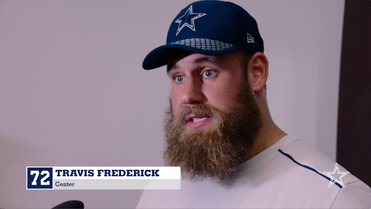 Cowboys Center Travis Frederick Hoping to Be a Rock for