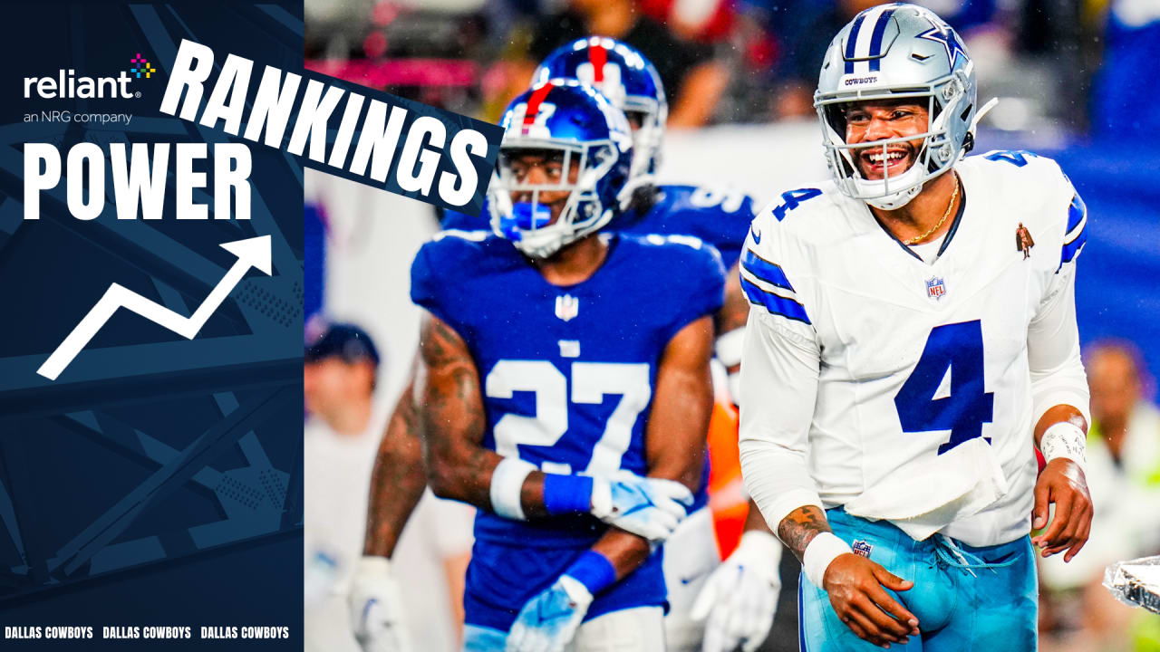 Dallas Cowboys Jump Into Top 5 in Power Rankings After Dominant Win