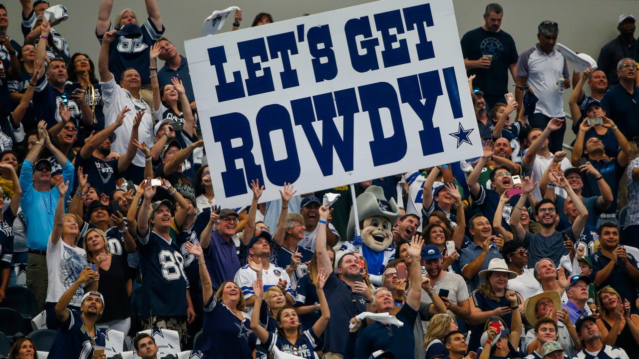 GET ROWDY AND GO COWBOYS  Dallas cowboys, Dallas cowboys football, Dallas  cowboys tickets