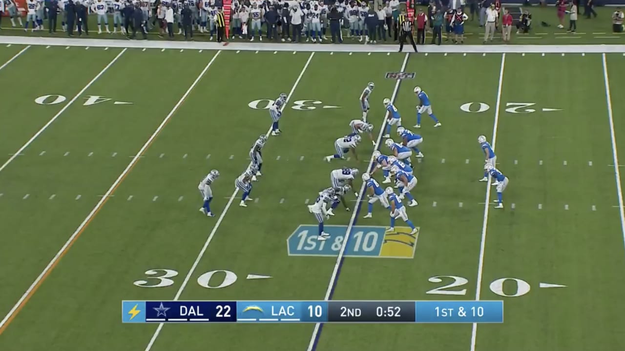 Cowboys Defense Strip Sack Touchdown! 