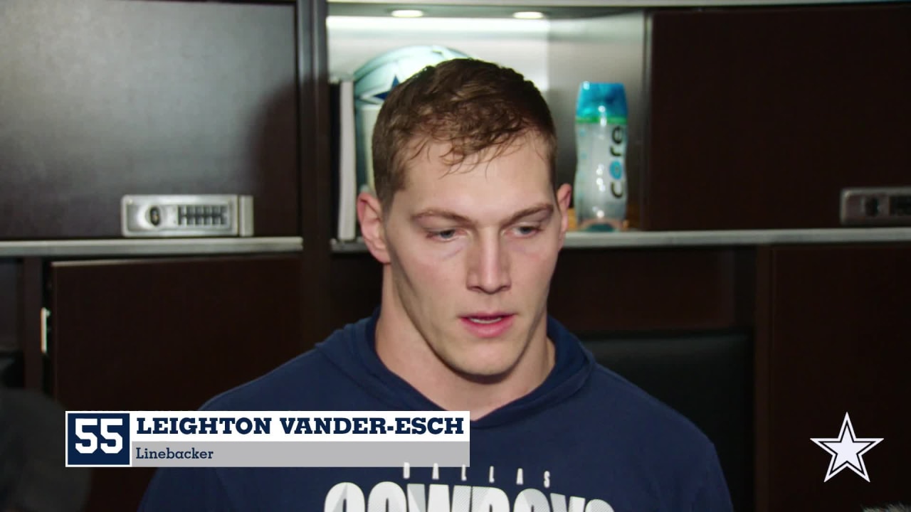 FanSided on X: Leighton Vander Esch's name is misspelled on his