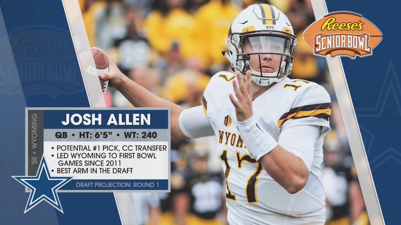 Josh Allen Senior Bowl Highlights