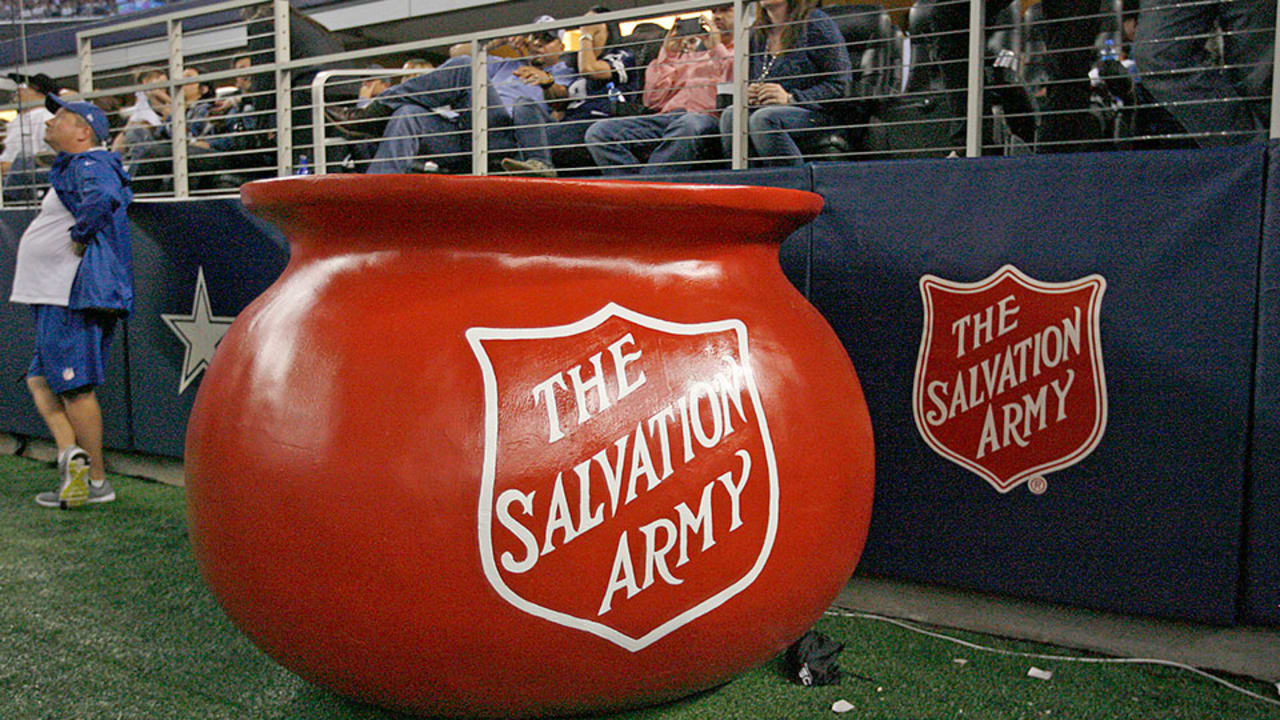 The Salvation Army Kicks Off 124th Annual RedKettle Campaign At Thursday’s Game