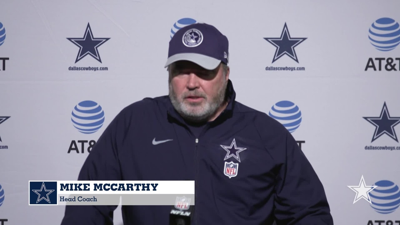 Dallas Cowboys head coach Mike McCarthy on New England Patriots