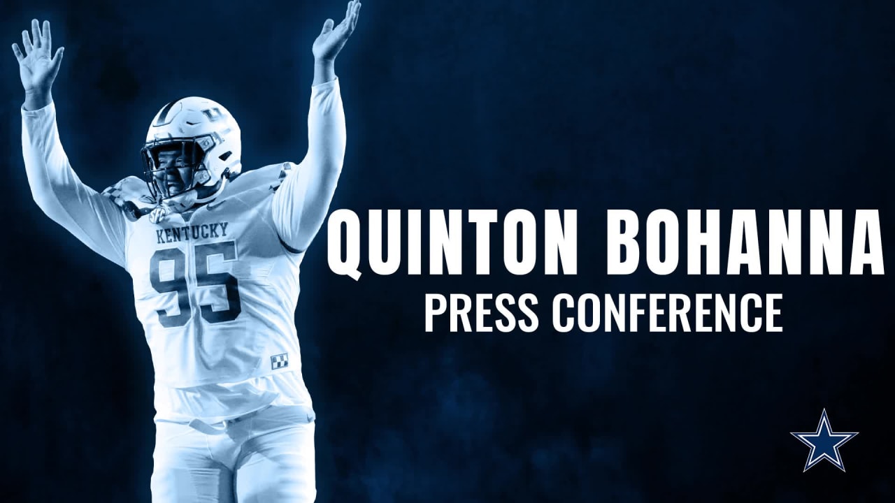 Quinton Bohanna Draft Day Conference Call