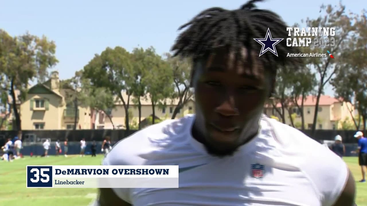 Dallas Cowboys training camp: DeMarvion Overshown wants to play everywhere  in his rookie season