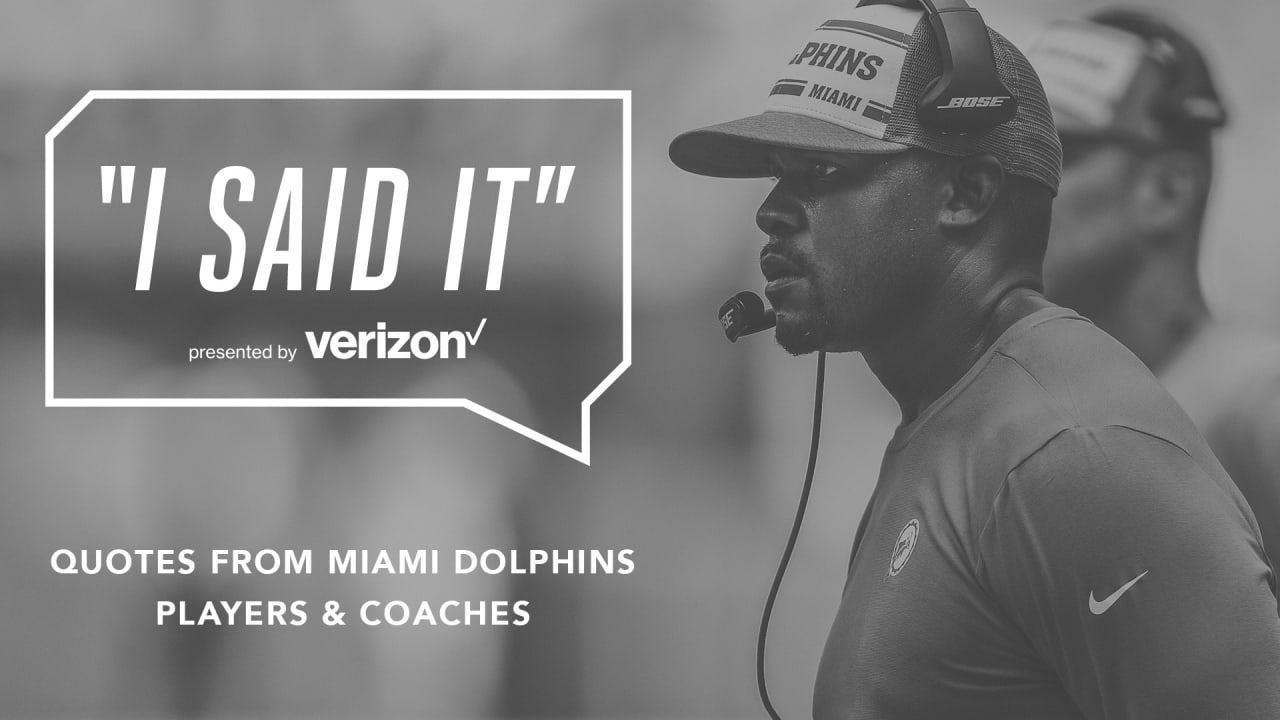 Former Miami Dolphins coach Brian Flores describes being offered