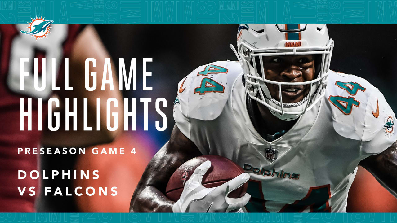 Dolphins vs. Falcons Full Game Highlights