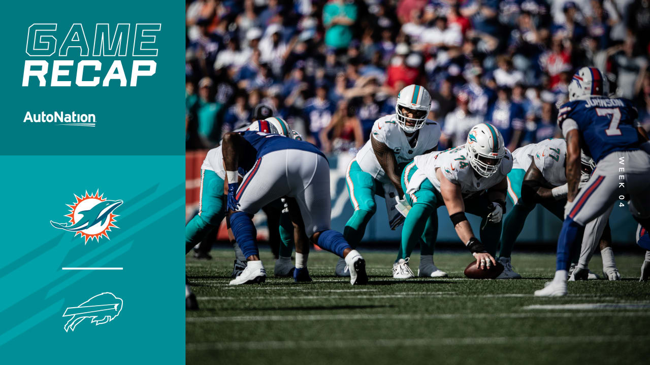 Game Recap Dolphins Fall Short in Buffalo, 4820