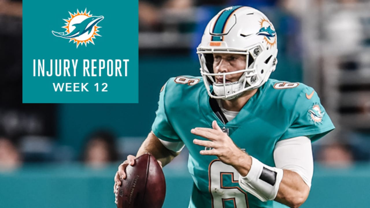 miami dolphins injury report