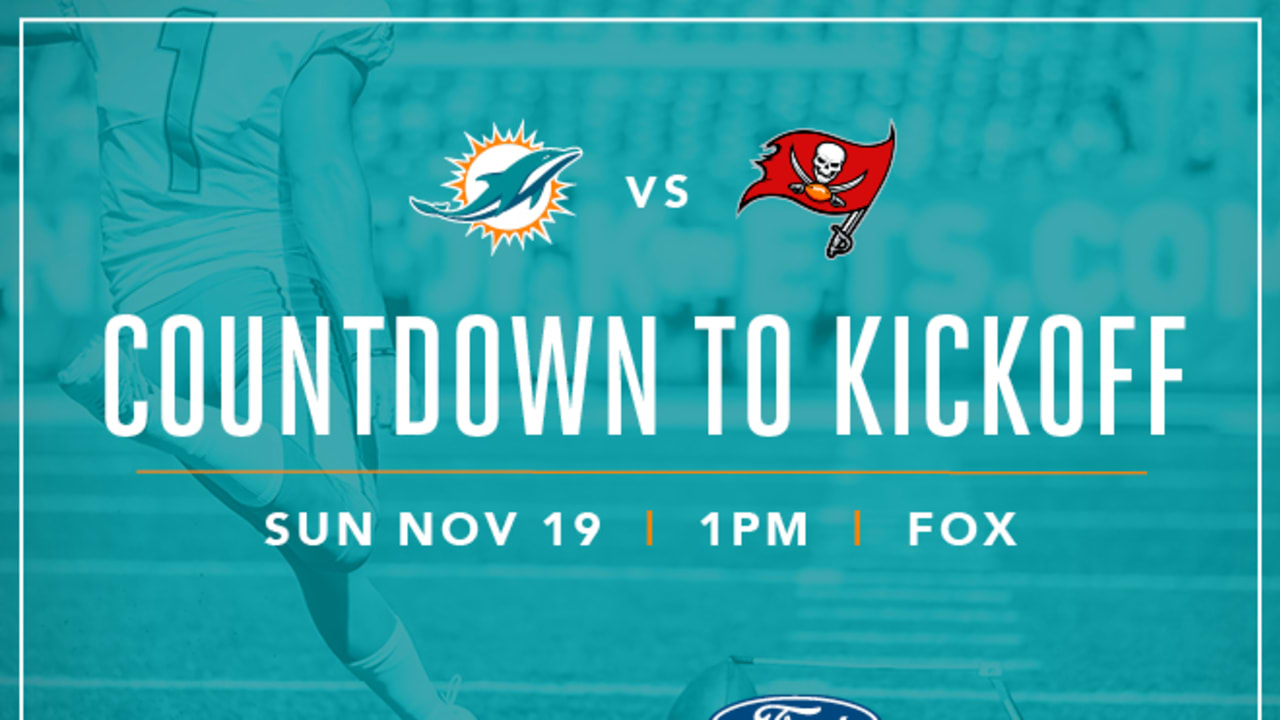 Countdown To Kickoff  Dolphins vs. Buccaneers