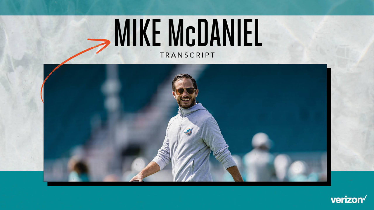 Mike McDaniel pleased with 'fierce' competition among Dolphins RBs