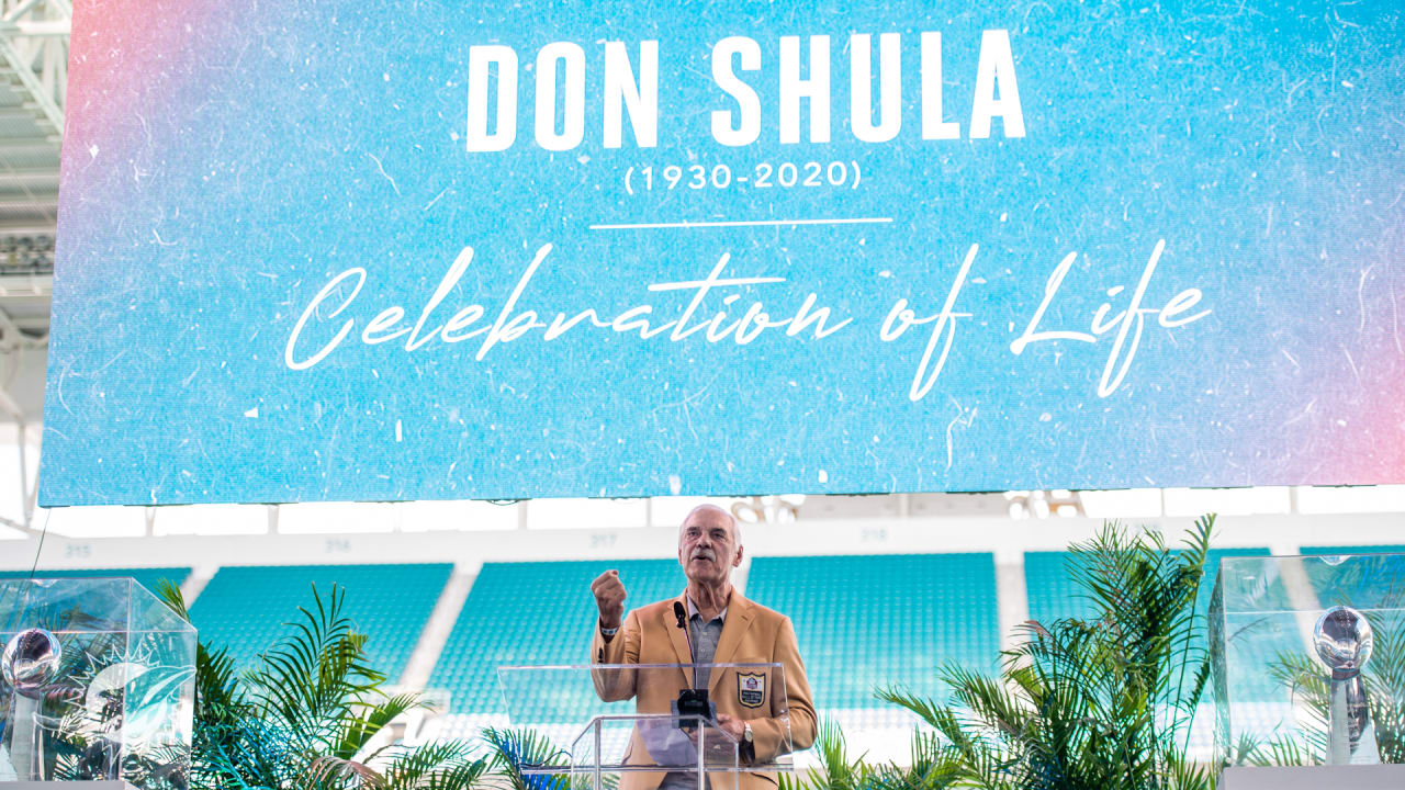 Miami Dolphins Announce Don Shula Celebration of Life