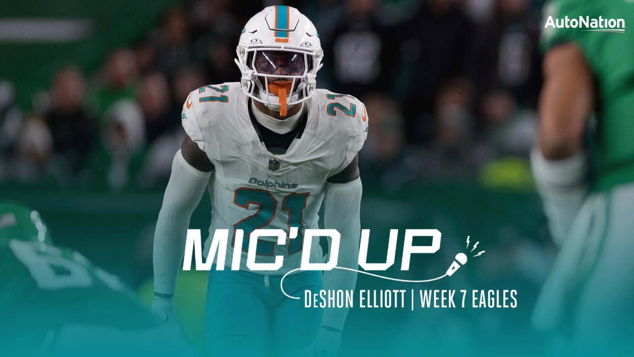 Mic'd Up with DeShon Elliott Week 7 vs. Eagles