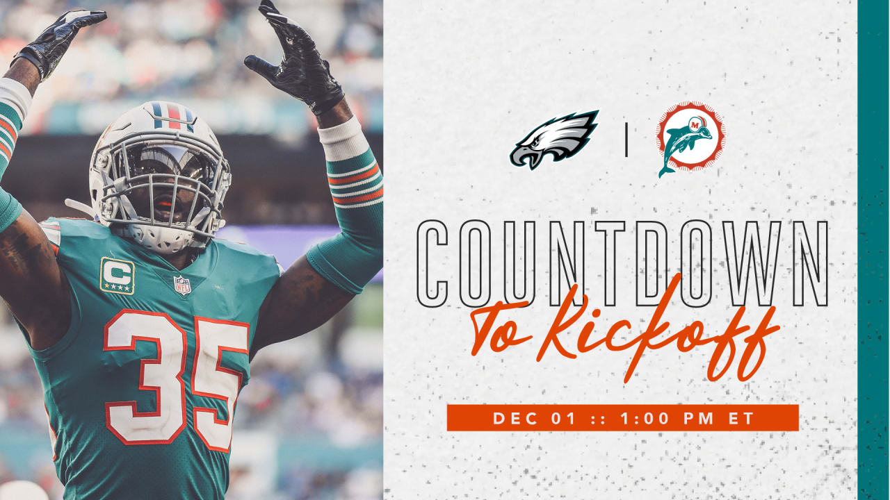 Countdown To Kickoff Eagles vs. Dolphins