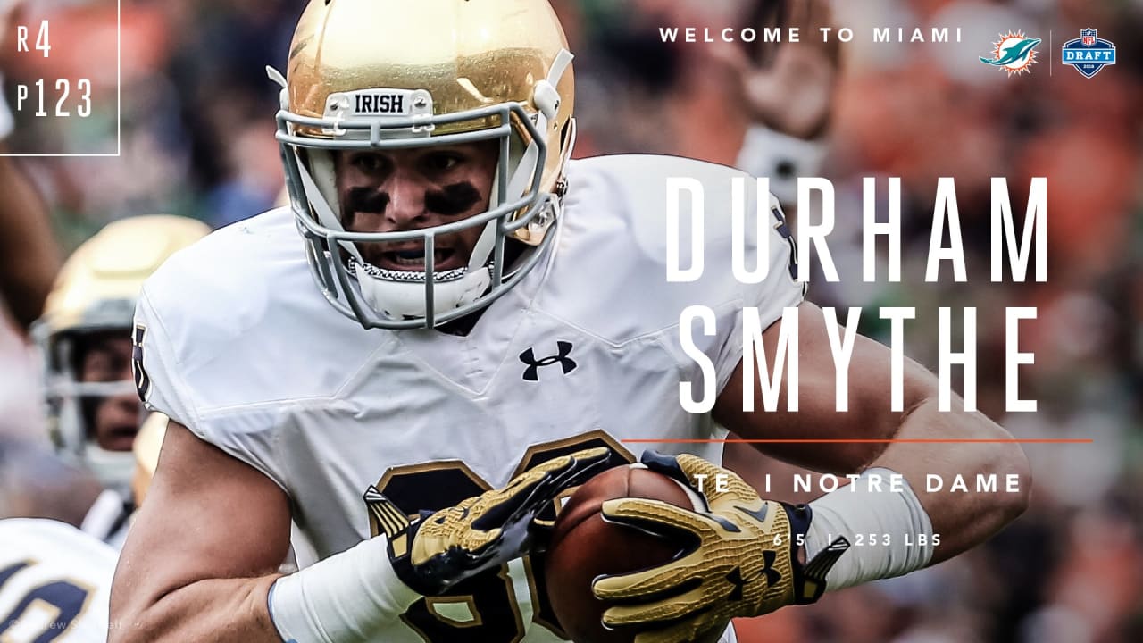 Notre Dame in the NFL: Durham Smythe has TD catch vs. Texans