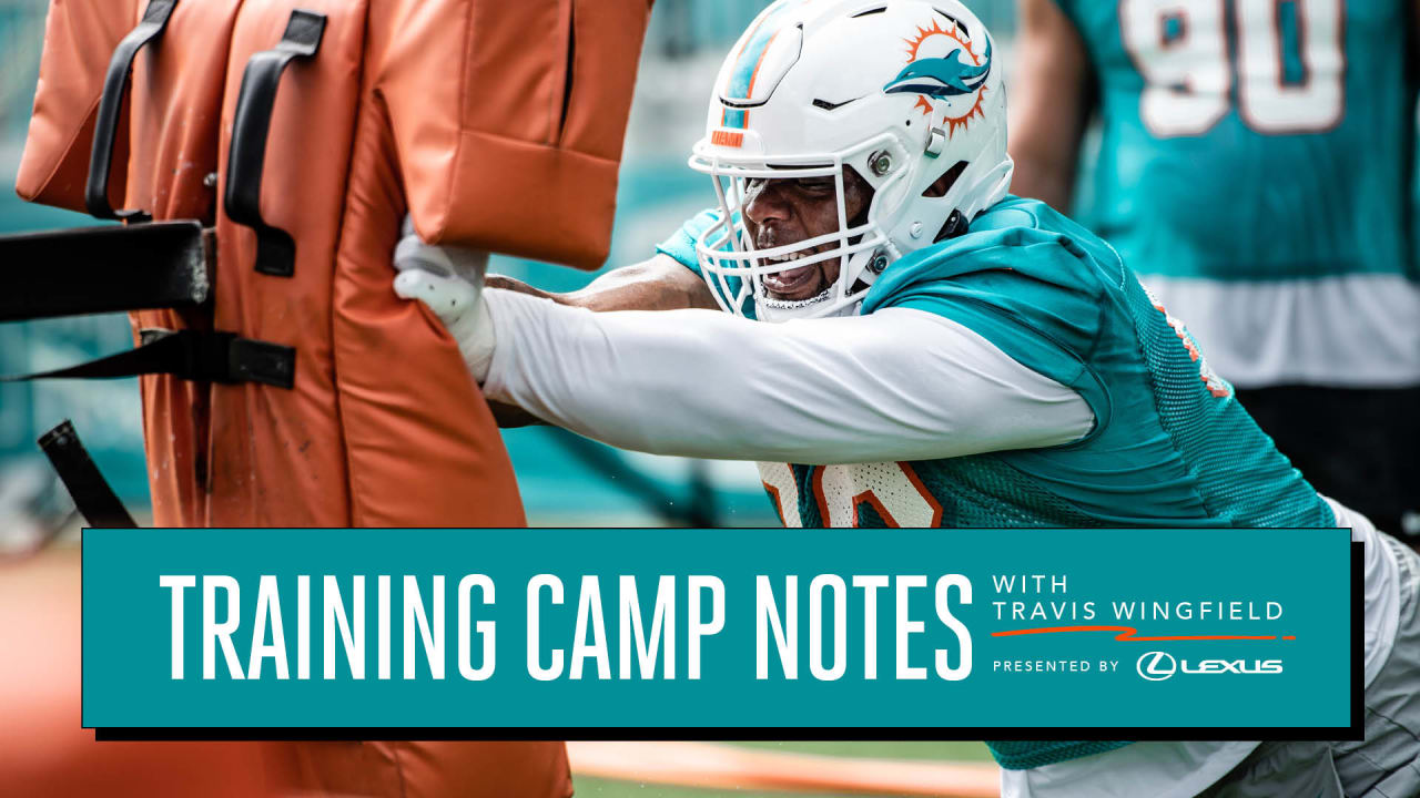 Dolphins camp: Defense dominates — again, Wilkins sits out team