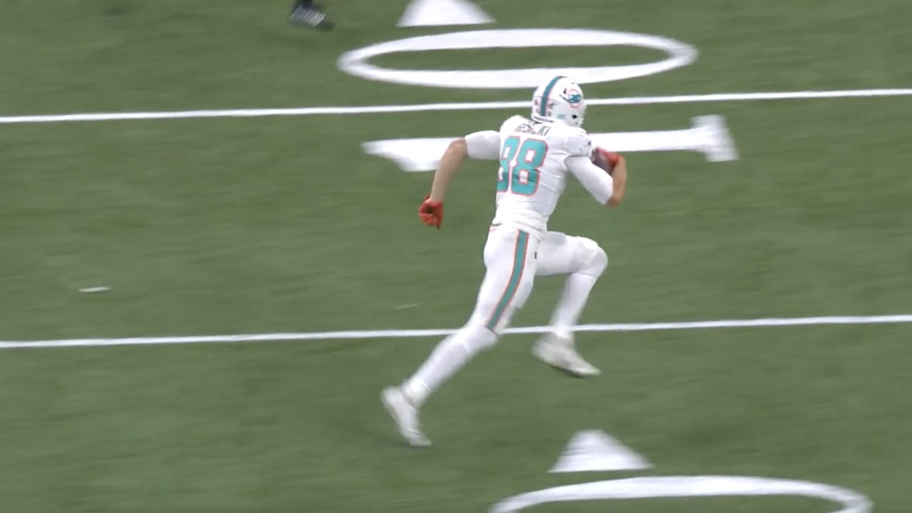 Dolphins' Mike Gesicki has shown steady improvement