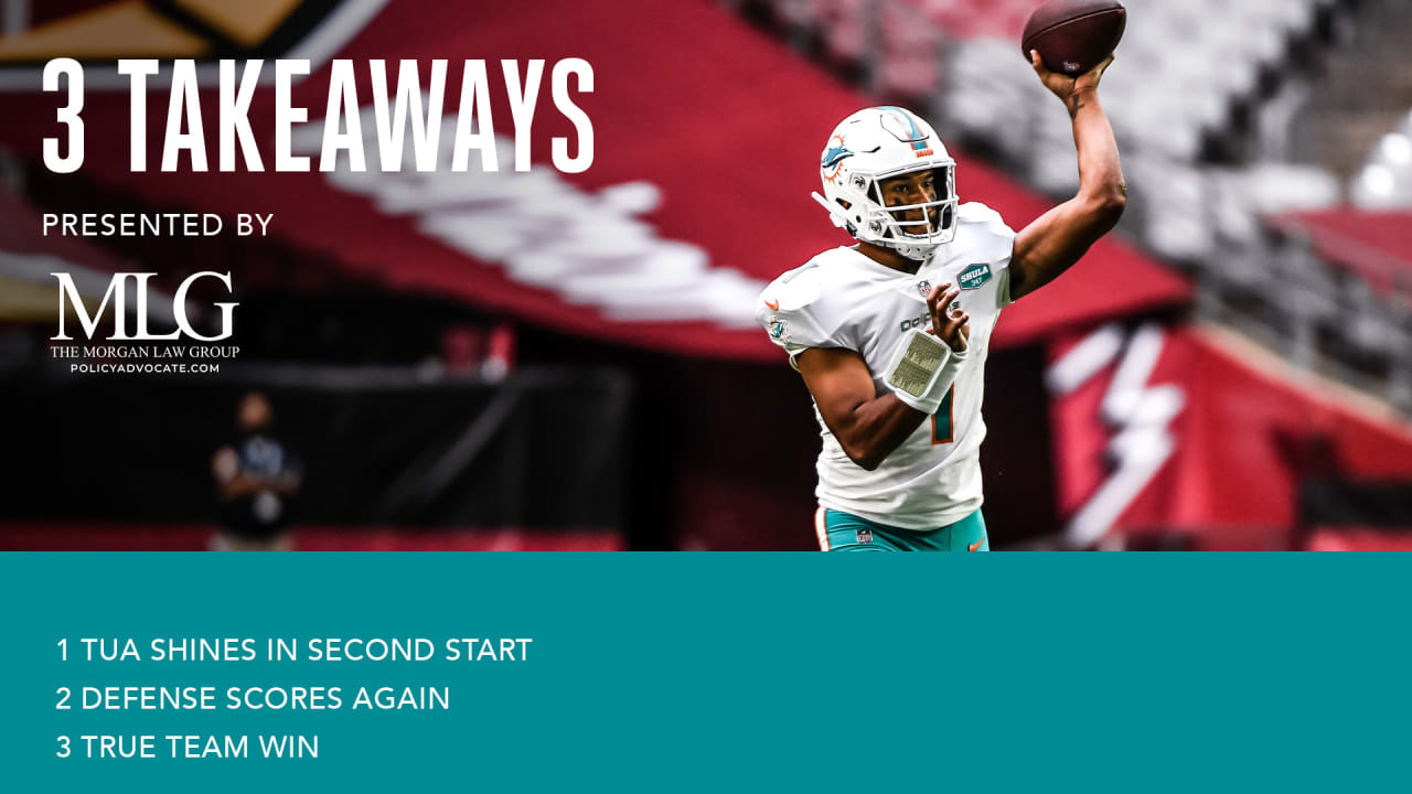 Dolphins Beat Cardinals - Tua Tagovailoa Shines in Arizona