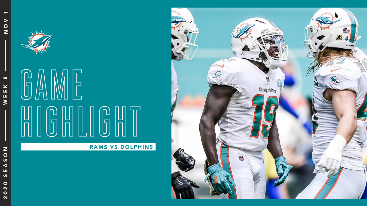 Game recap: Los Angeles Rams vs Miami Dolphins, Nov. 1, 2020