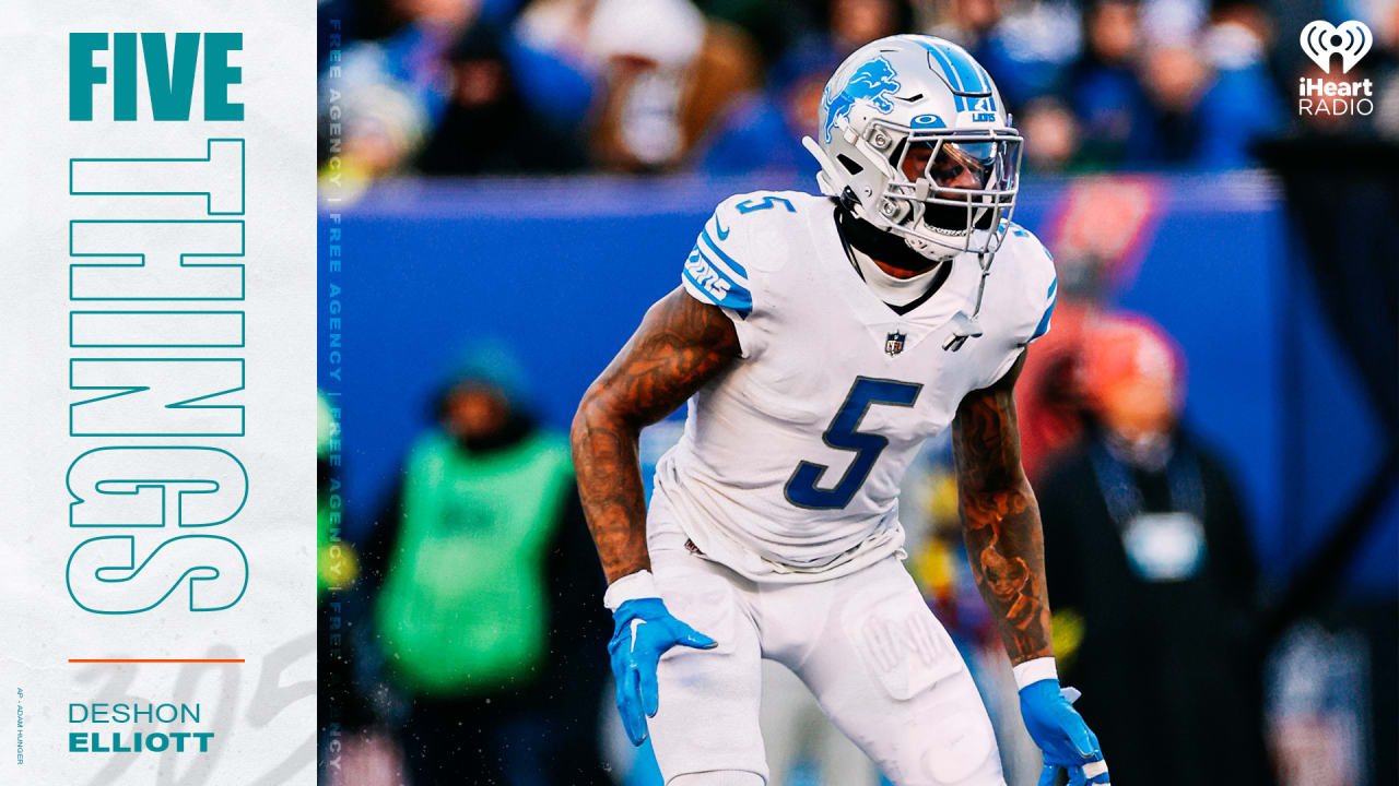 Miami Dolphins Sign Safety DeShon Elliott 5 Things to Know and Stats