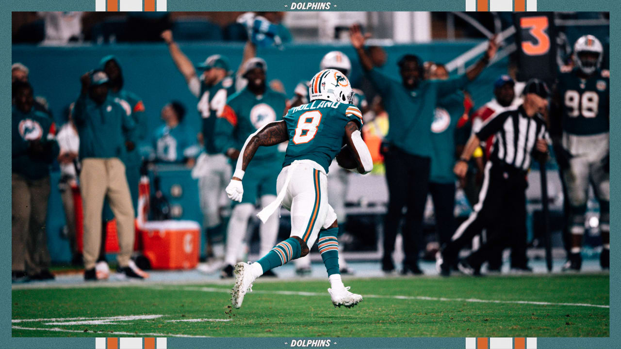 Jevon Holland recaps big SNF victory for the Dolphins