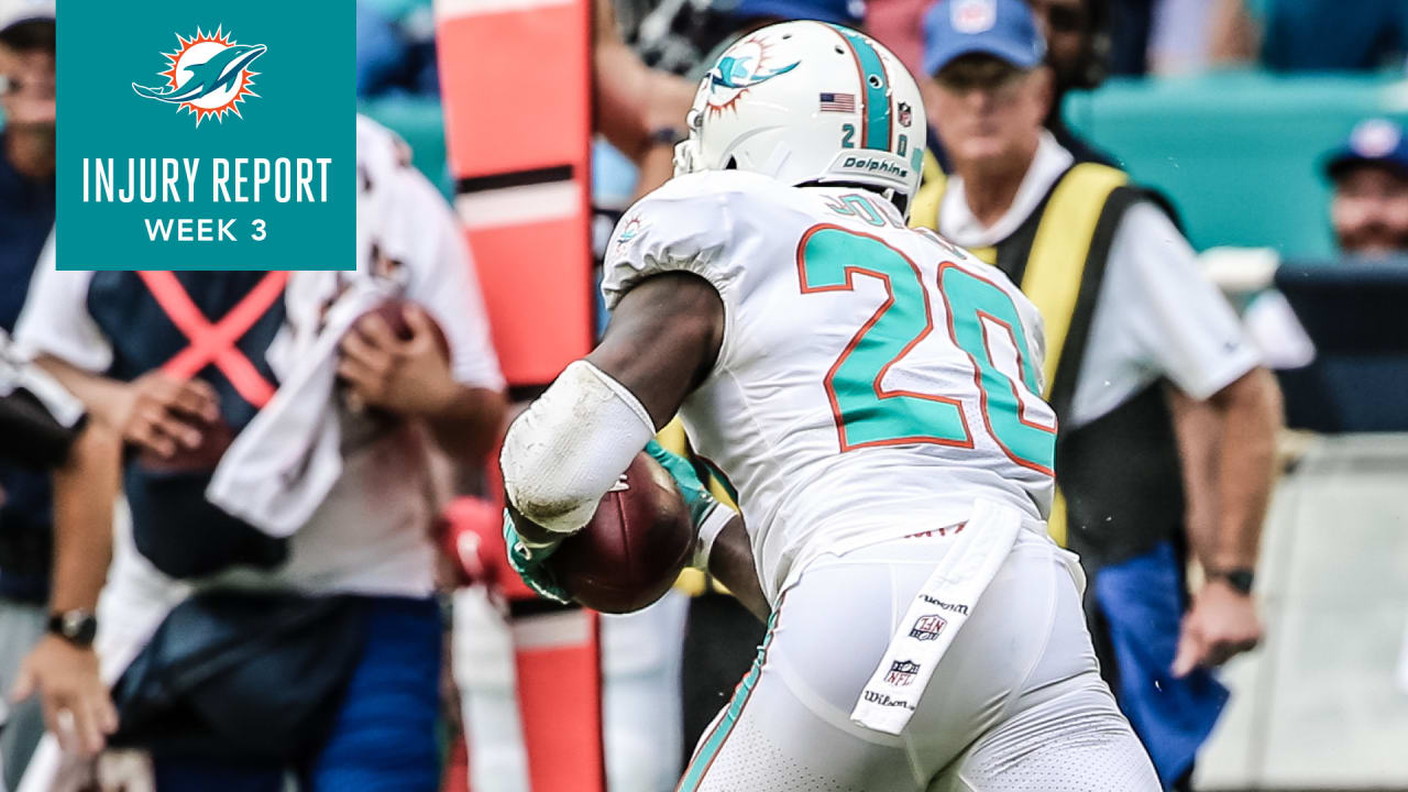 Injury Report: Week Two | Dolphins vs. Raiders